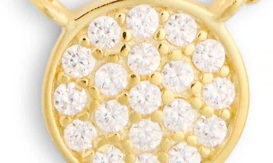 Argento Vivo Pavé Flat Link Necklace 3