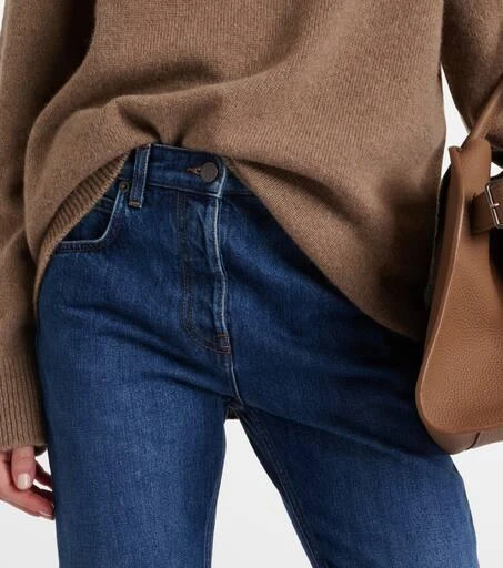 The Row Riaco mid-rise straight jeans 4