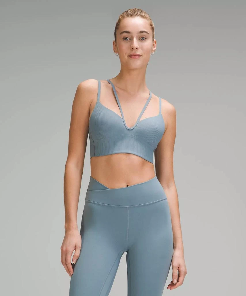 lululemon Like a Cloud Strappy Longline Ribbed Bra *Light Support, B/C Cup 1