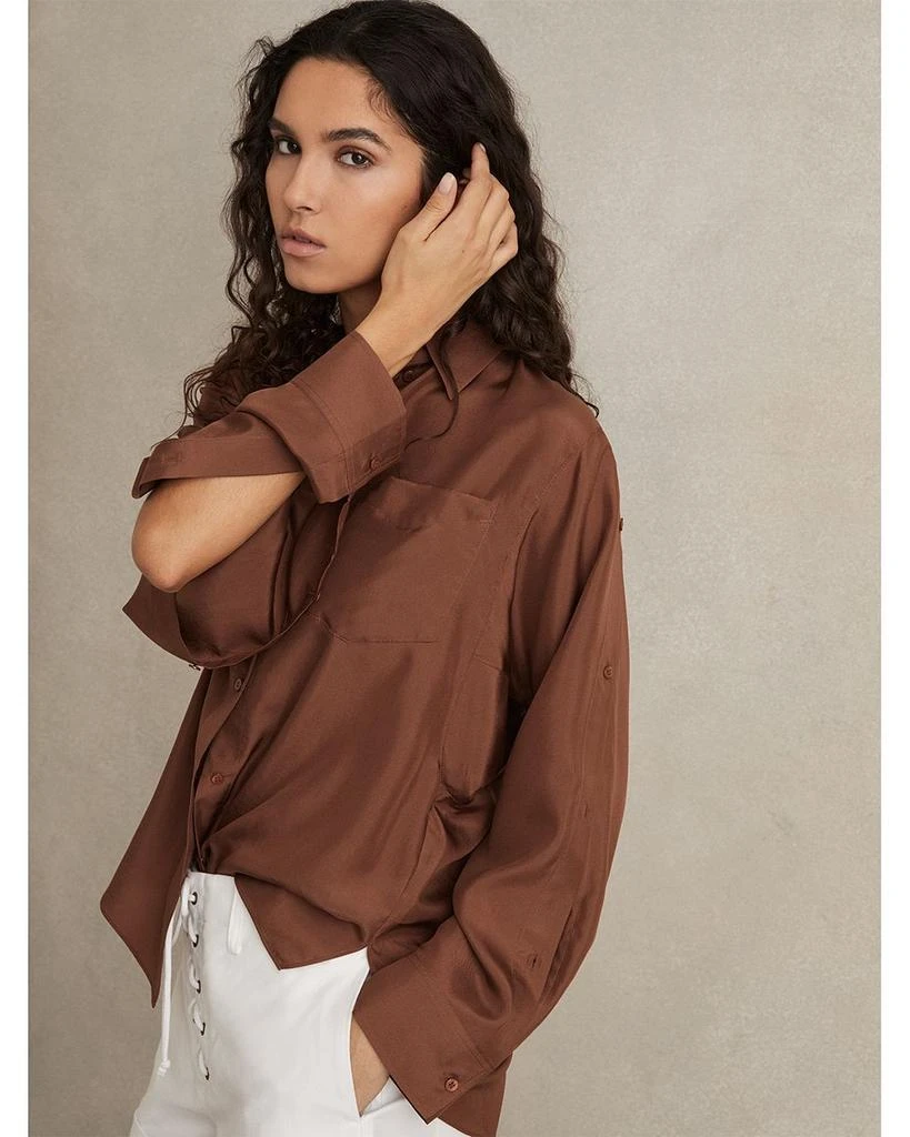 REISS Reenie Silk Shirt 5