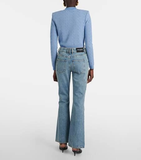 Balmain Low-rise bootcut jeans 3