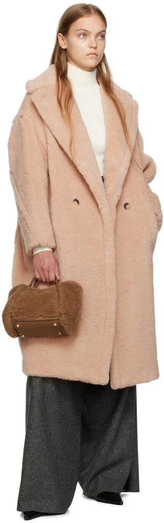 Max Mara Pink Teddy Bear Icon Coat 4