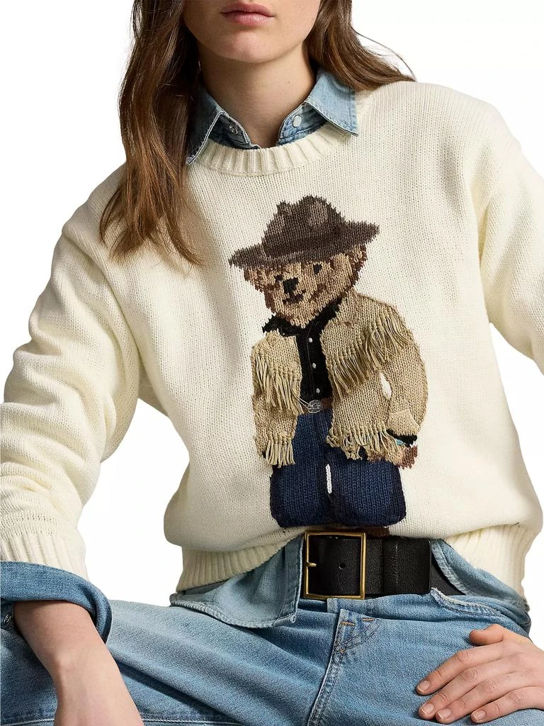 Ralph Lauren Cowboy Polo Bear Sweater 5