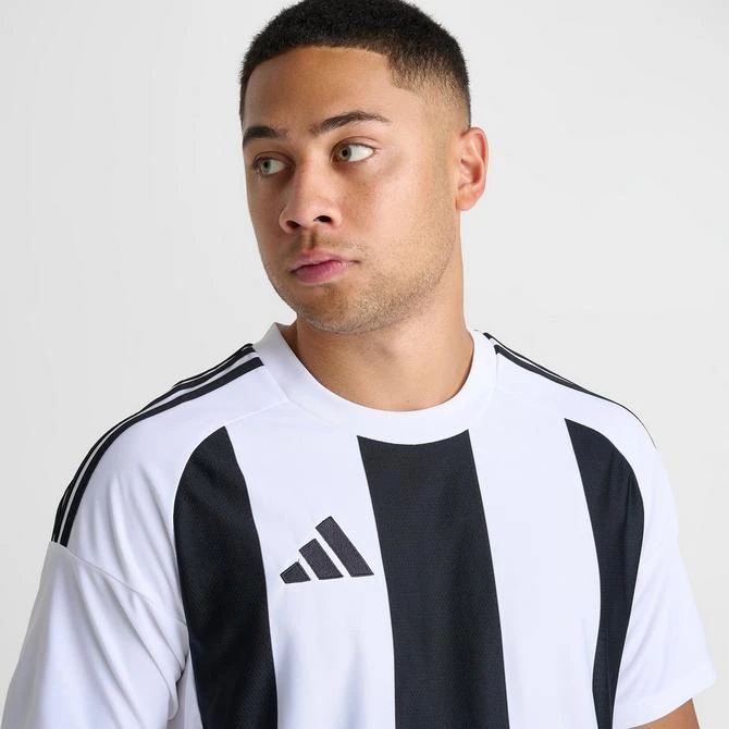 Adidas Men's adidas Striped Soccer Jersey 5