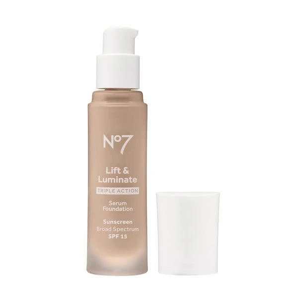 No7 Lift & Luminate Triple Action Serum Foundation 3