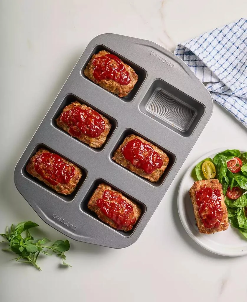 Circulon Nonstick 6-Cup Mini Loaf Pan 4