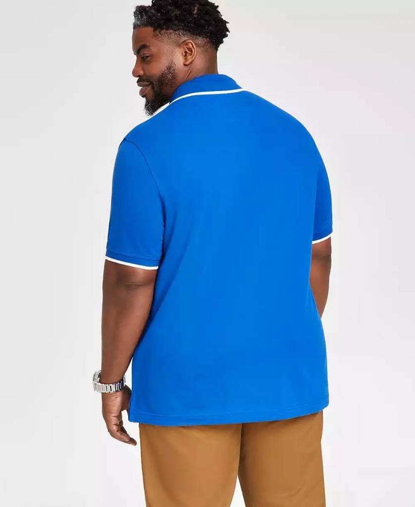 Club Room Men's Regular-Fit Tipped Performance Polo Shirt, Created for Macy's 2