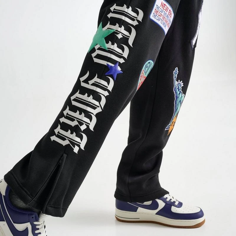 New Era Men's New Era New York Yankees MLB Patch Sweatpants 5