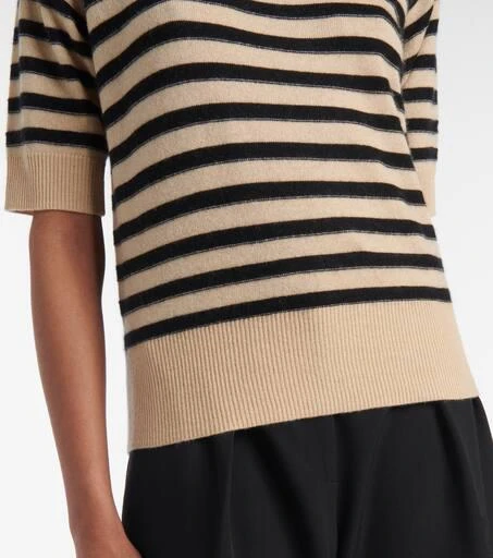Jardin des Orangers Striped wool and cashmere sweater 5