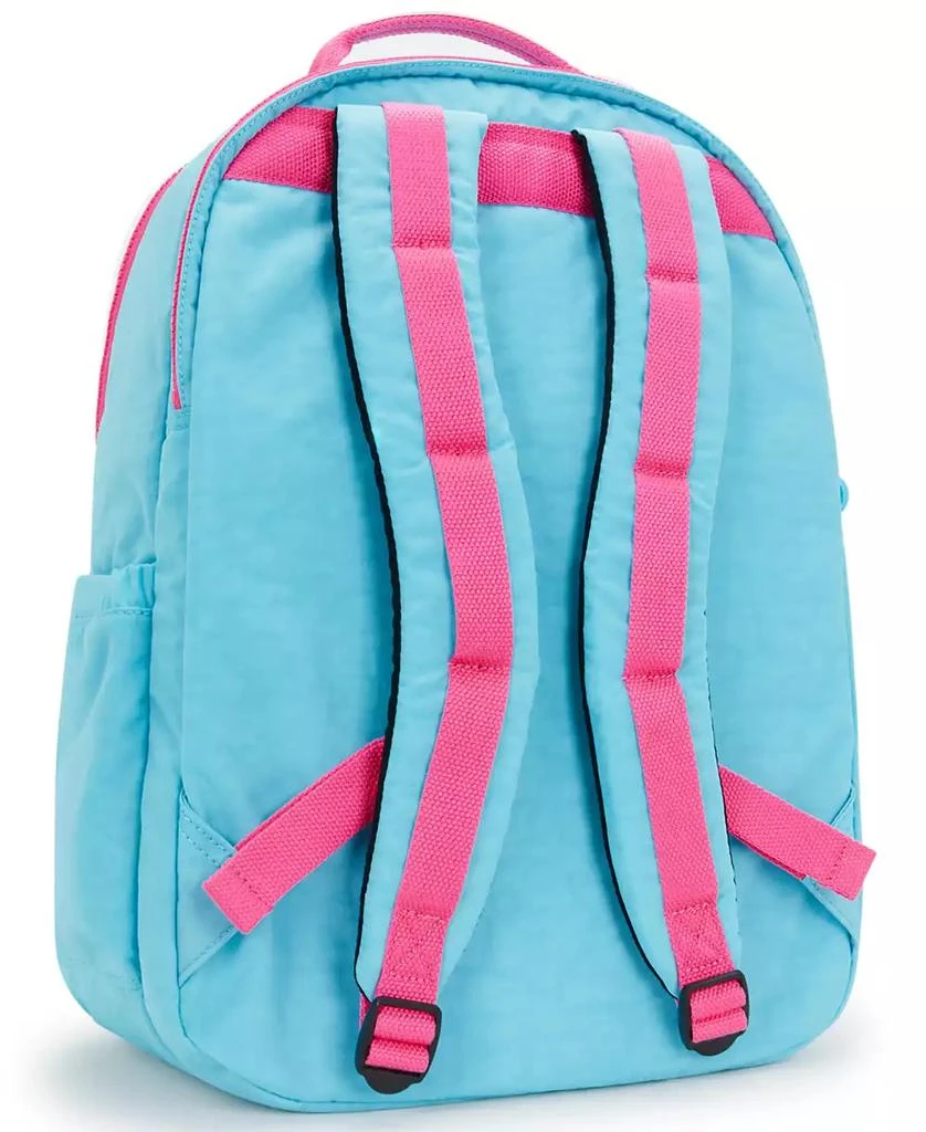 Kipling Seoul Extra Large Candy Metal Nylon 17" Laptop Backpack 3