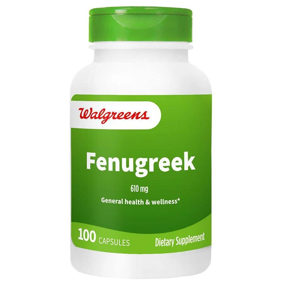 Walgreens Fenugreek 610 mg Capsules 1