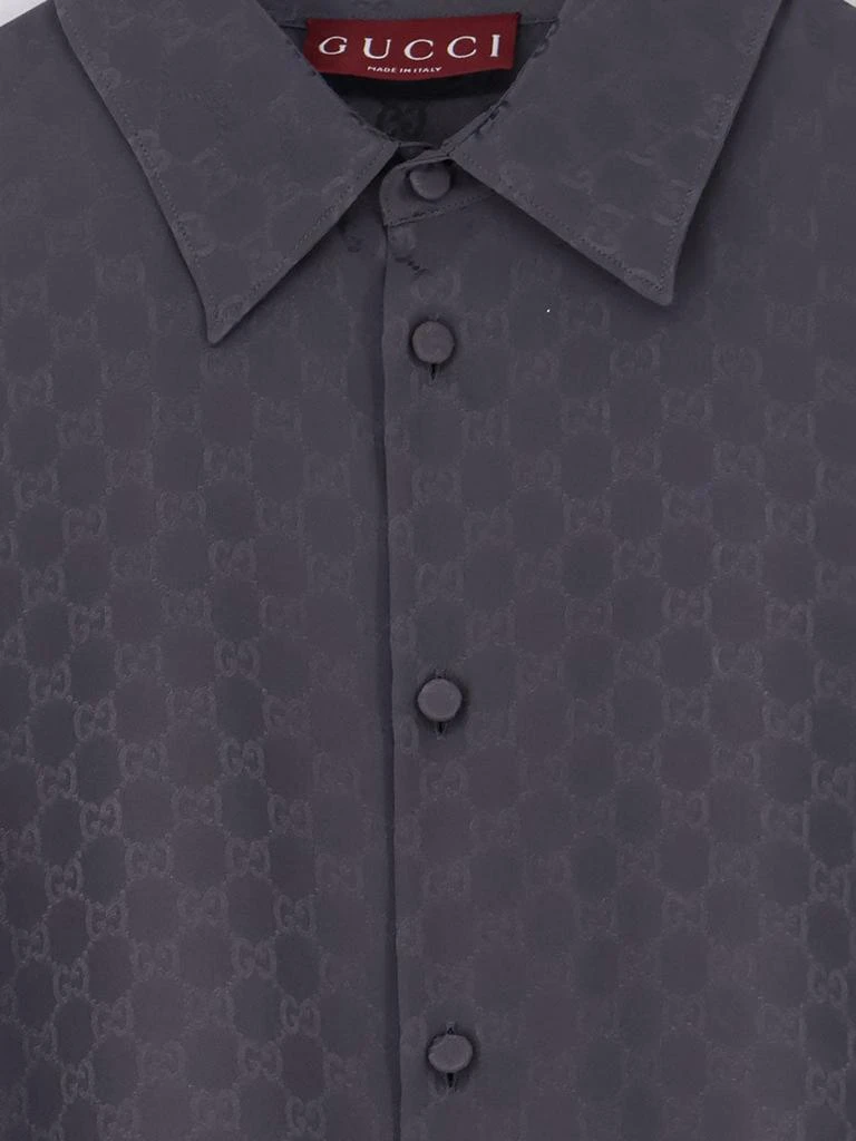 Gucci GG Jacquard silk shirt 5