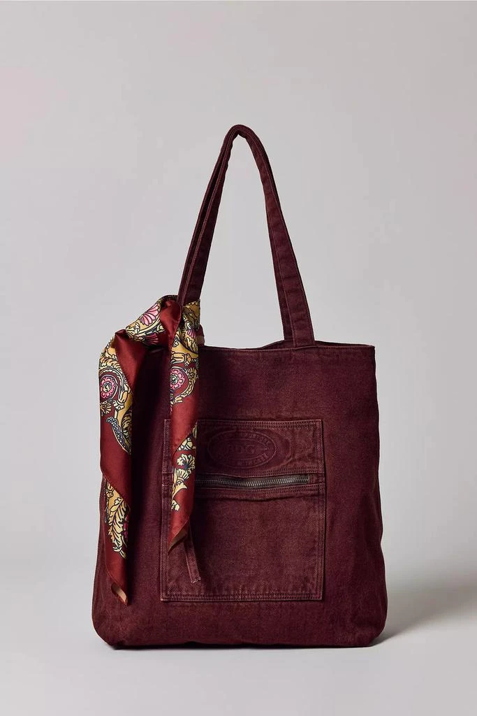 BDG BDG Logo Washed Denim Tote Bag 1