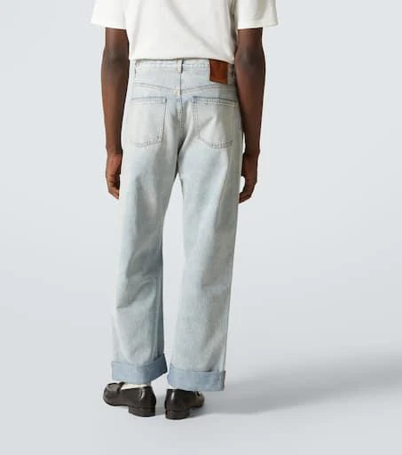 Valentino High-rise straight jeans 4