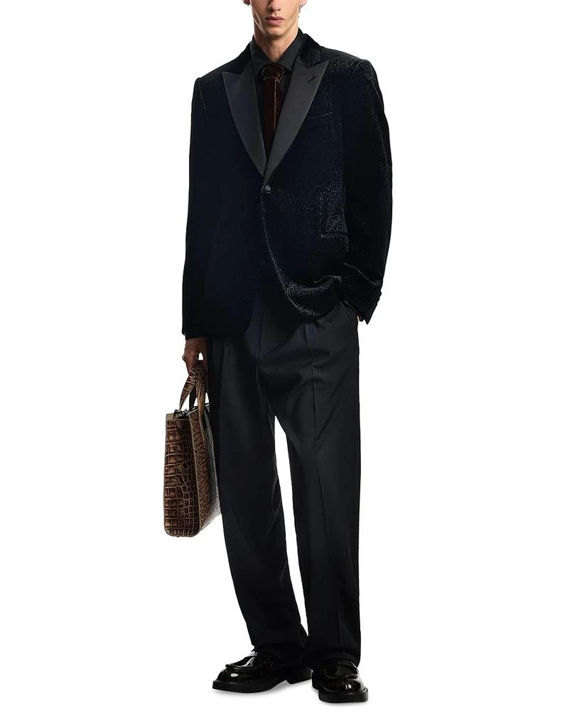 Emporio Armani Slim Fit Textured Blazer 2