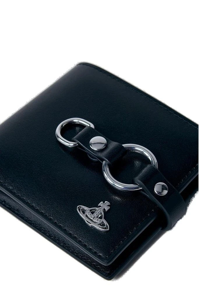 Vivienne Westwood Vivienne Westwood Bondage Logo Plaque Bi-Fold Wallet 3