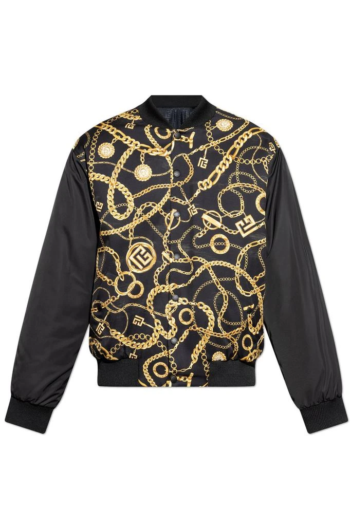 Balmain Balmain Reversible Printed Bomber Jacket 1