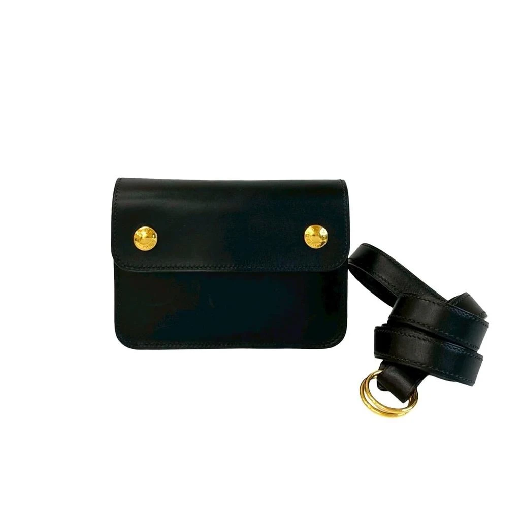 Hermes Box Calf Leather Pochette Pouch Sling Bag (Pre-Owned)