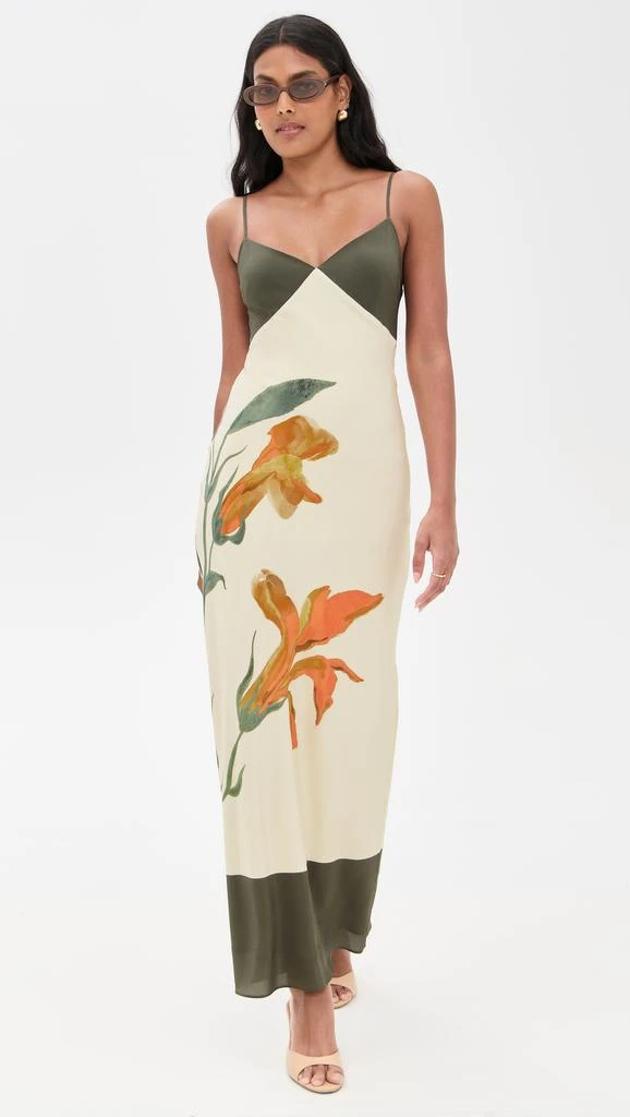 SIR. Constance Silk Slip Dress 4