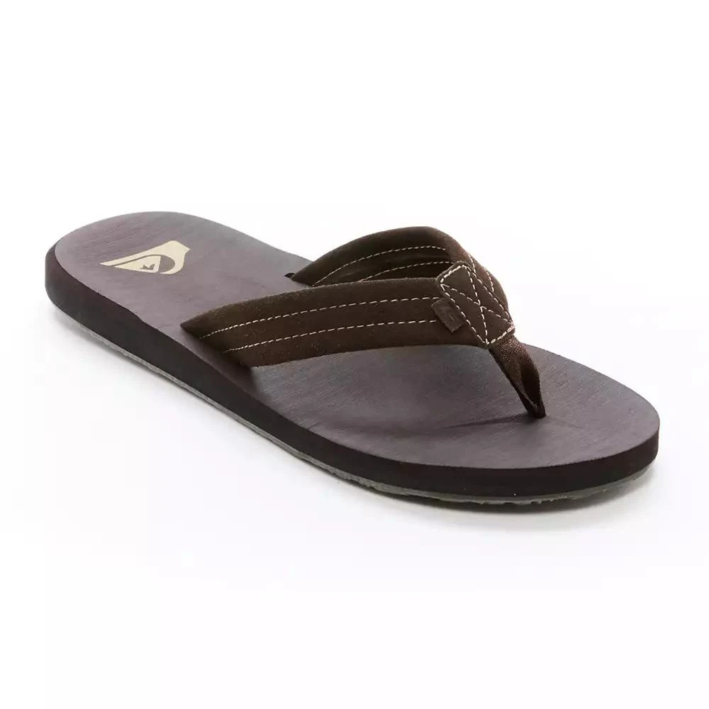 Quiksilver Men's Carver Suede Flip Flops 1