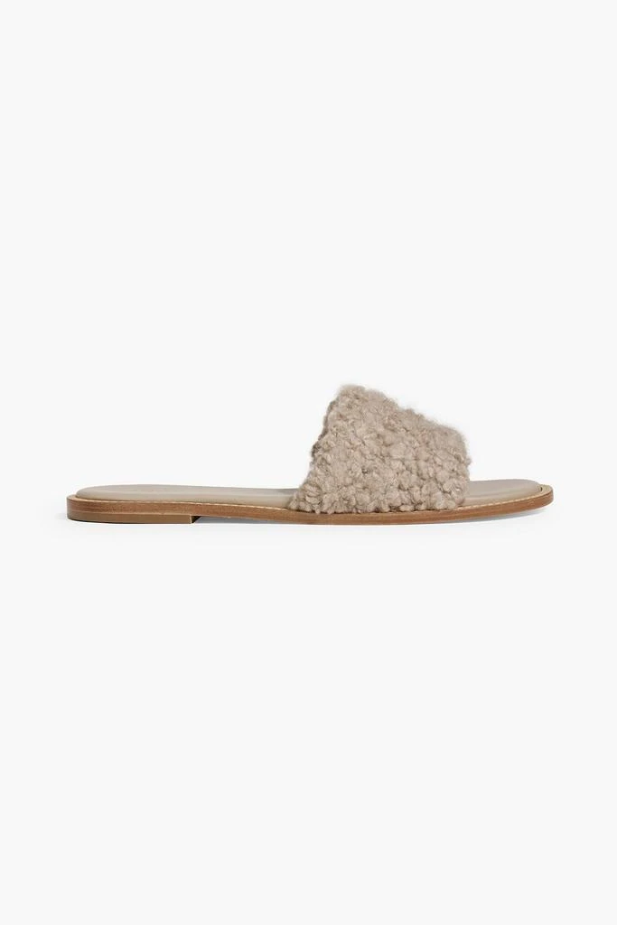 Gabriela Hearst Ballast cashmere slides 1