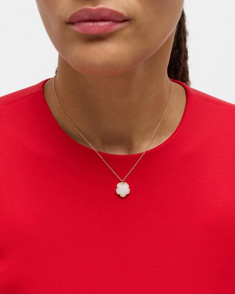 Pasquale Bruni Petit Joli 18K Rose Gold Pendant Necklace with Mother-of-Pearl and Diamonds 2