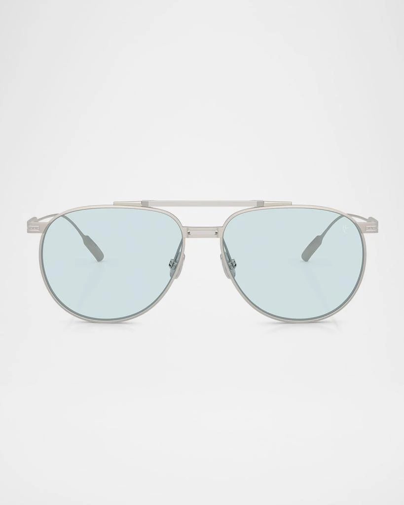 Brunello Cucinelli Men's BC2011ST Aviator Sunglasses 1