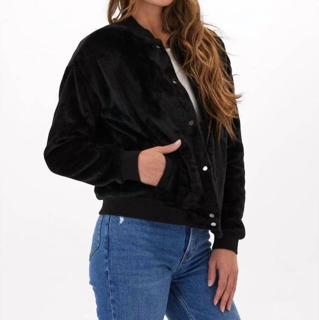 Threads for Thought Threads 4 Thought - Lynette Sherpa Bomber Jacket