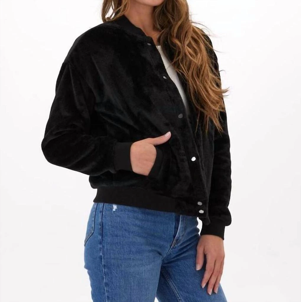 Threads for Thought Threads 4 Thought - Lynette Sherpa Bomber Jacket 2