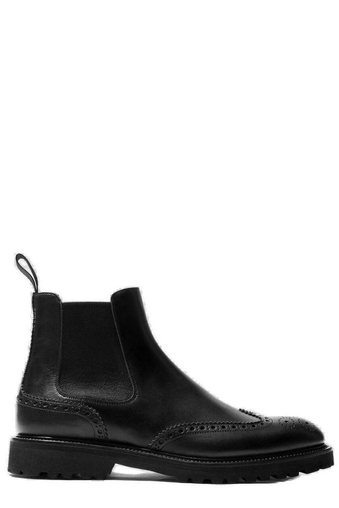 Scarosso Archie Black Boots Scarosso Archie Round-Toe Lace-Up Boots – On Sale Now with  main image 3