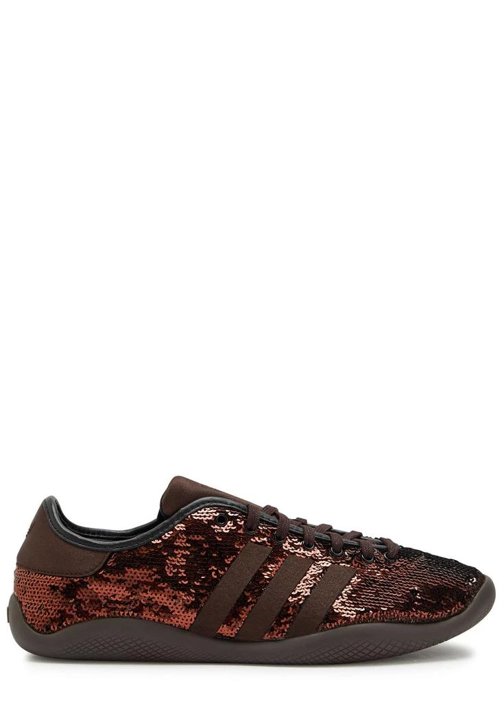 adidas gazelle silver green womens adidas Originals x Wales Bonner Karintha Low Sequin main image 1