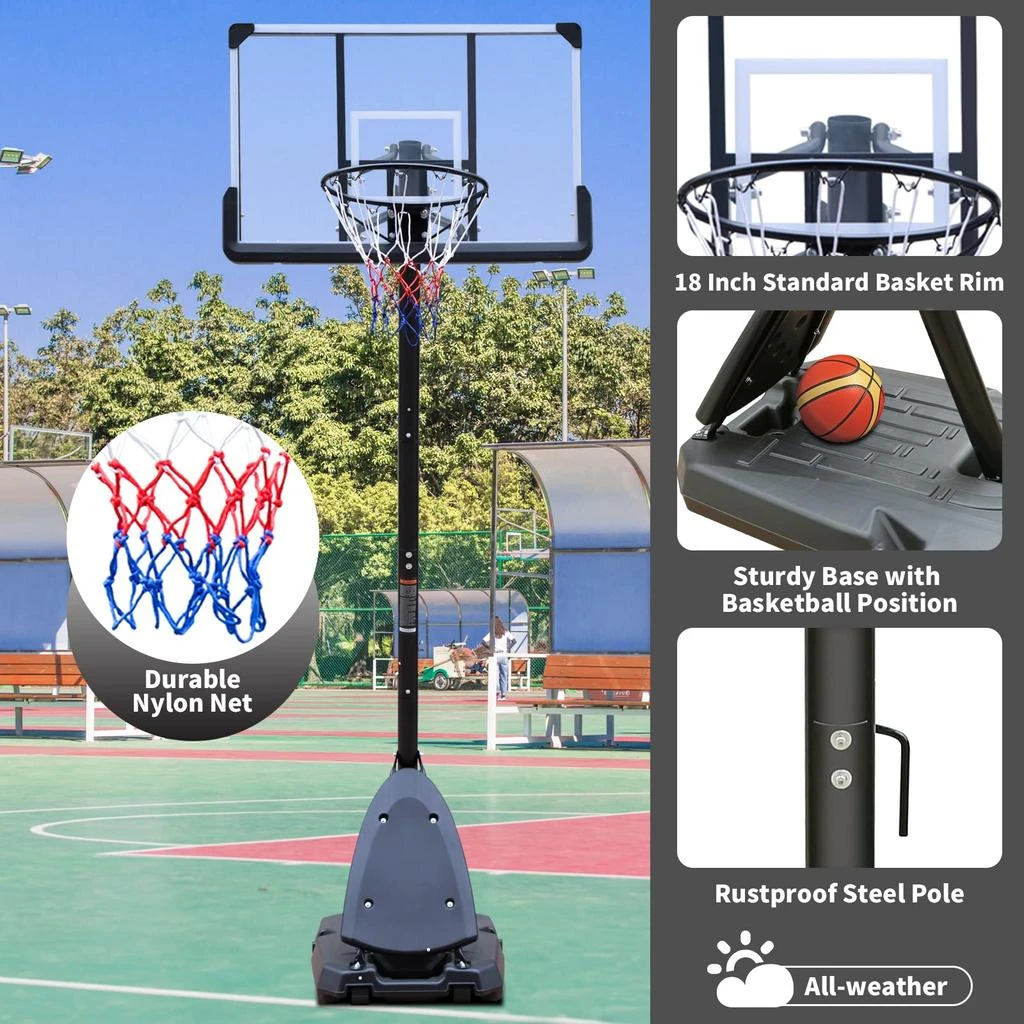 Streamdale Furniture Streamdale Professional Basketball System Durable 5