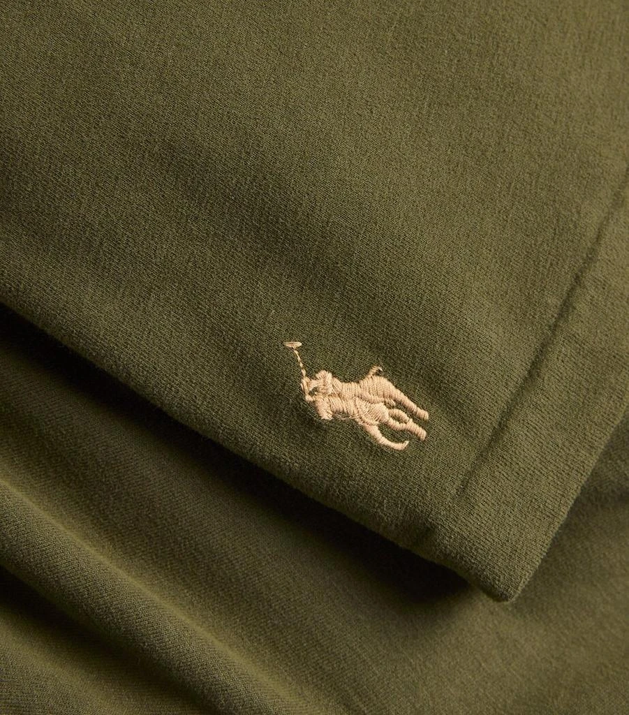 Ralph Lauren Suede Long-Sleeve Polo Shirt 5
