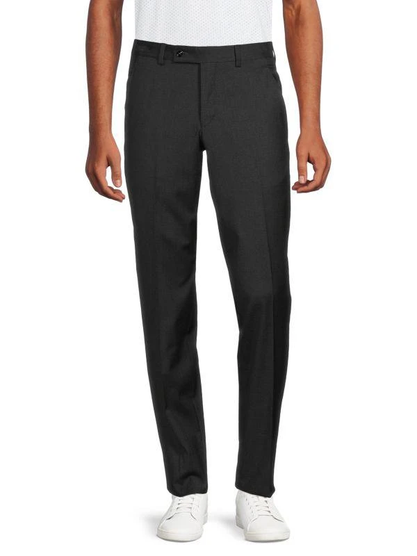Ted Baker London Jerome Textured Wool Dress Pants 1