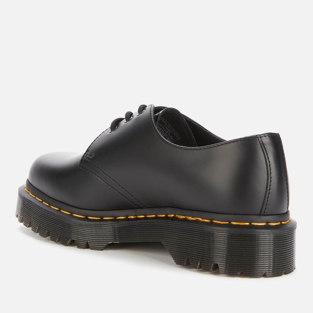 Dr. Martens Dr. Martens 1461 Bex Smooth Leather 3-Eye Shoes - Black