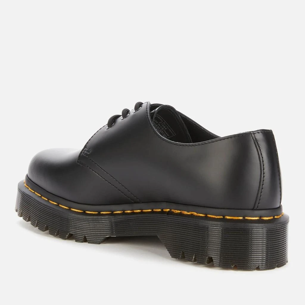 Dr. Martens Dr. Martens 1461 Bex Smooth Leather 3-Eye Shoes - Black 2