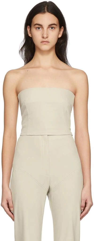 Paris Georgia Taupe Audrey Tank Top 1