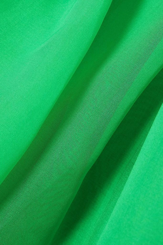 CECILIE BAHNSEN Fang open-back silk-organza midi dress 4