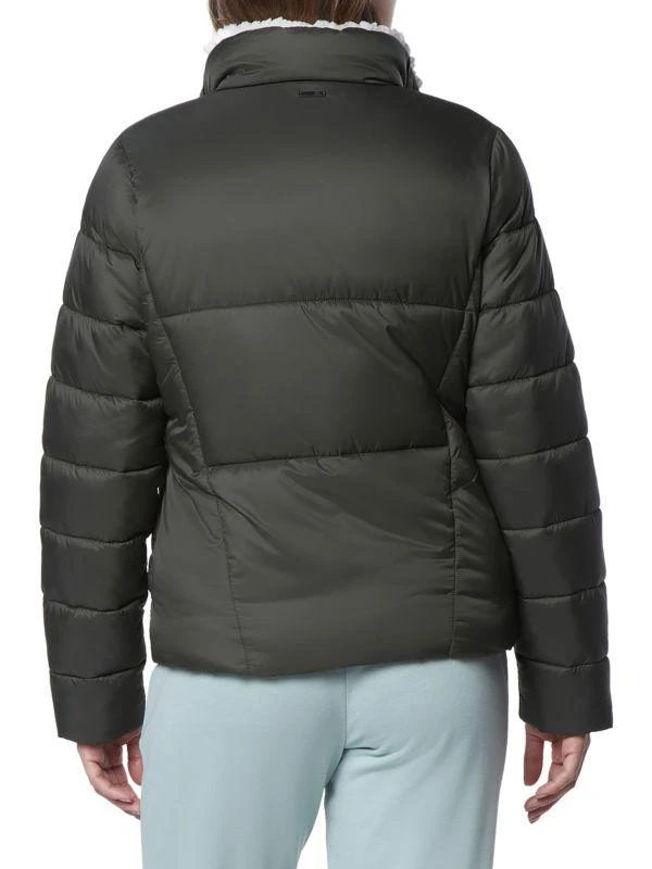 Andrew Marc Faux Fur Puffer Jacket 2