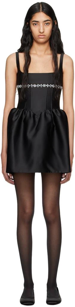 Shushu/Tong Black Puffy Minidress 1