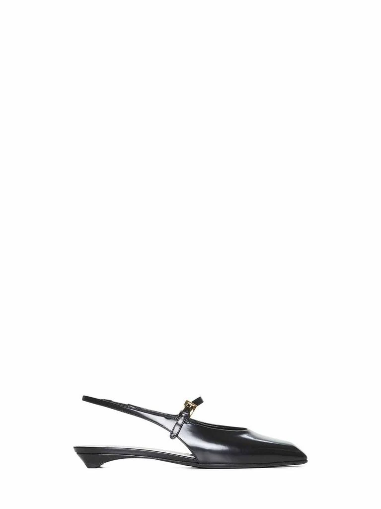 PRADA CALZATURE PRADA CALZATURE | Black leather slingback ballerinas | Women | 36 1