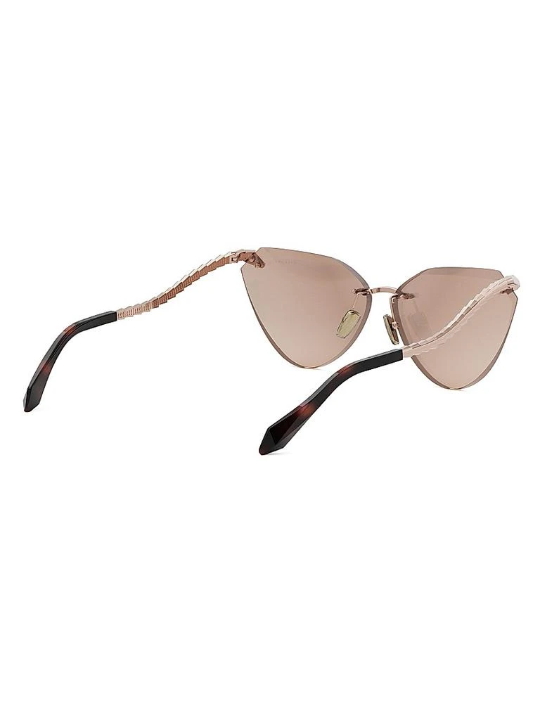 BVLGARI Serpenti Viper 65MM Cat-Eye Sunglasses 6