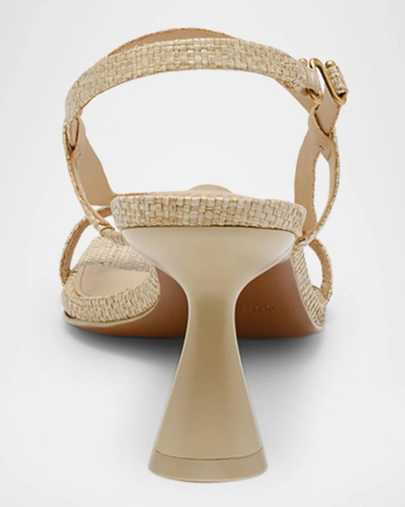 Cult Gaia Reina Raffia Sandals 3