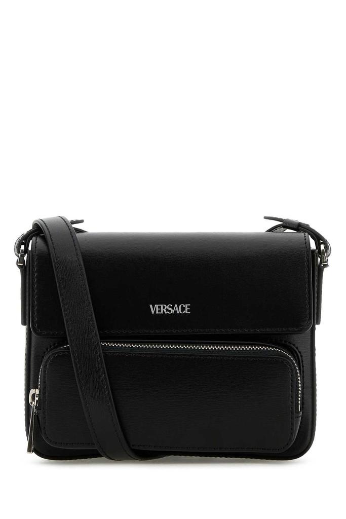 ショルダーバッグ VERSACE VERSACE MYTH NYLON CROSSBODY BAG Versace Myth Quilted Hobo Messenger Bag Black,Gold | VERSACE US