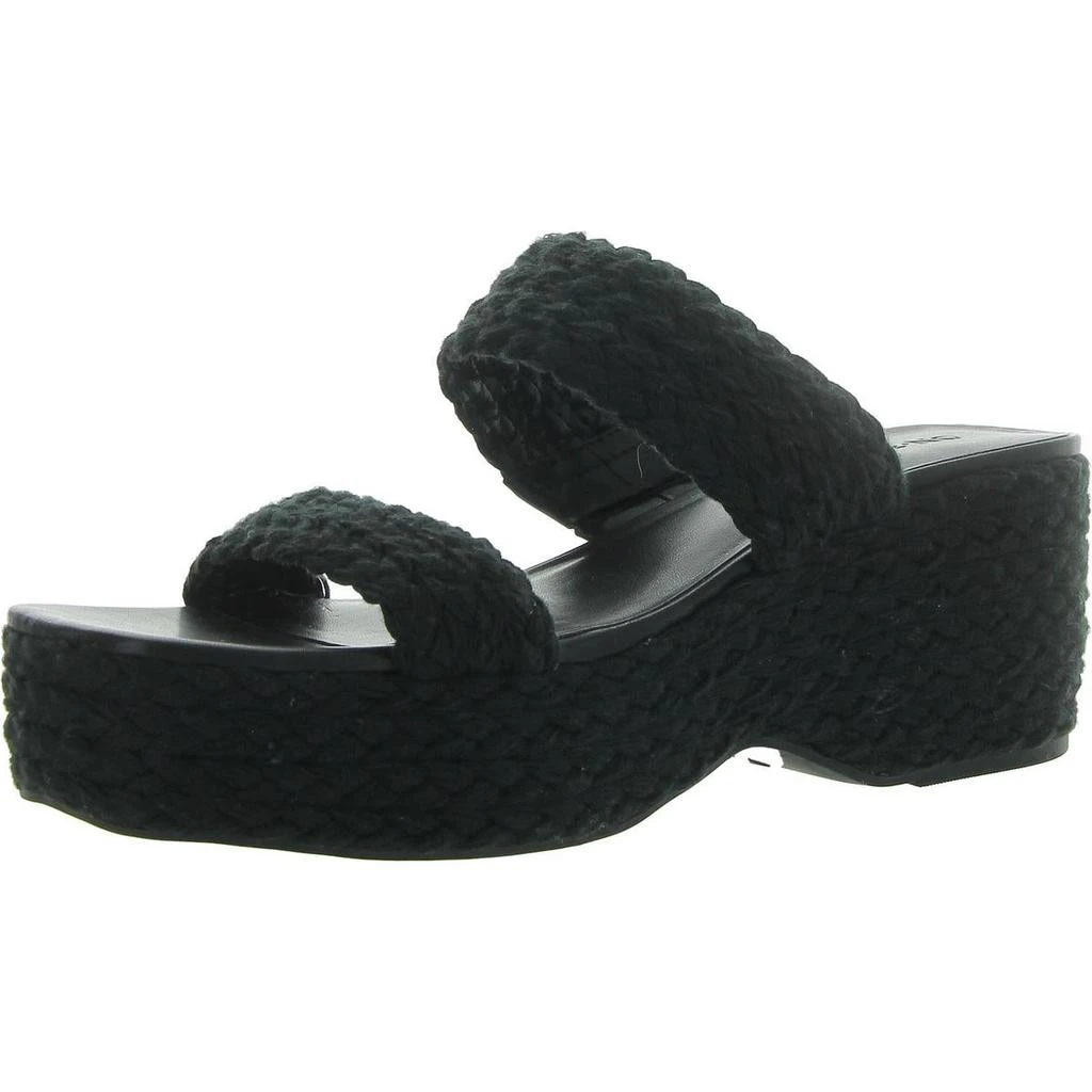 On 34th Norina Womens Slip-On Woven Platform Sandals 5