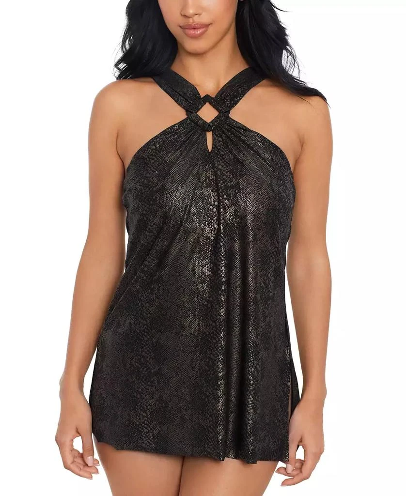 Magicsuit Women's Xantu Beverly High-Neck Swim Dress 1