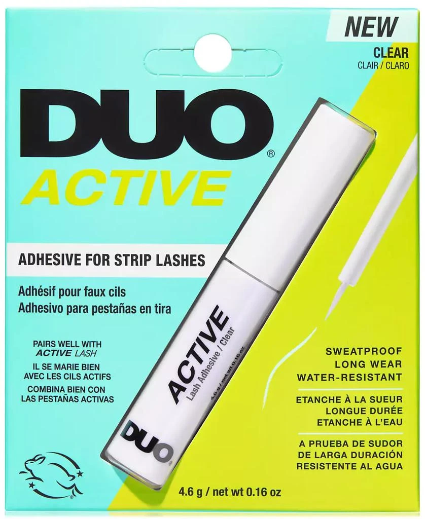 Ardell Duo Active Lash Adhesive - Clear, 0.16 oz. 2