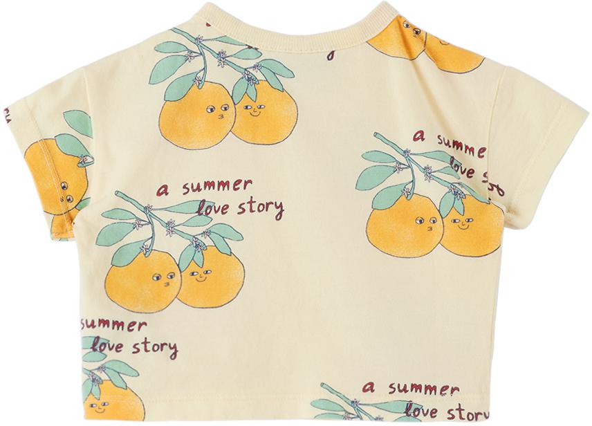 The Campamento Baby Yellow Loving Oranges T-Shirt