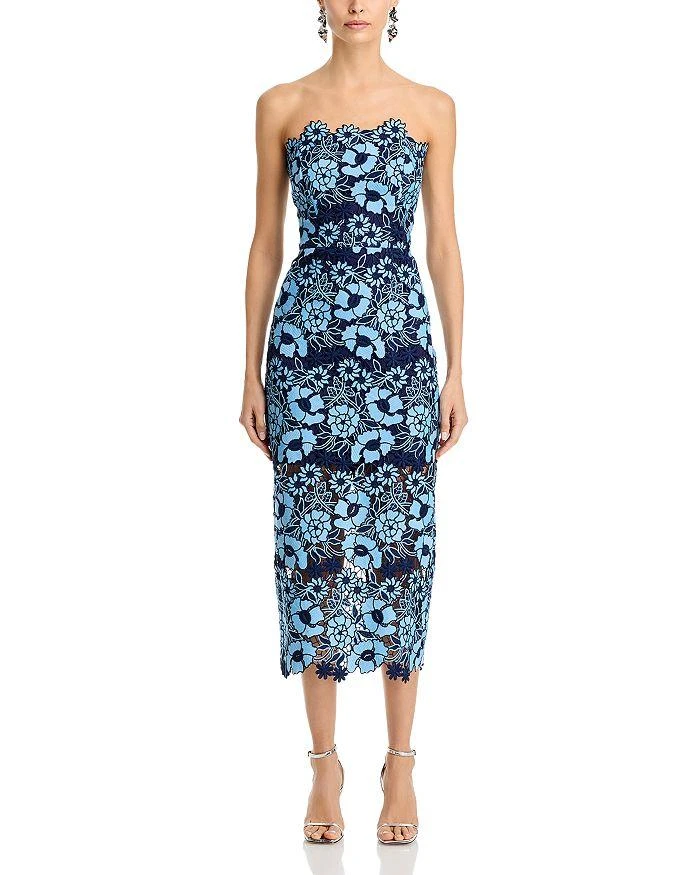 Milly Kait Lace Midi Dress 7