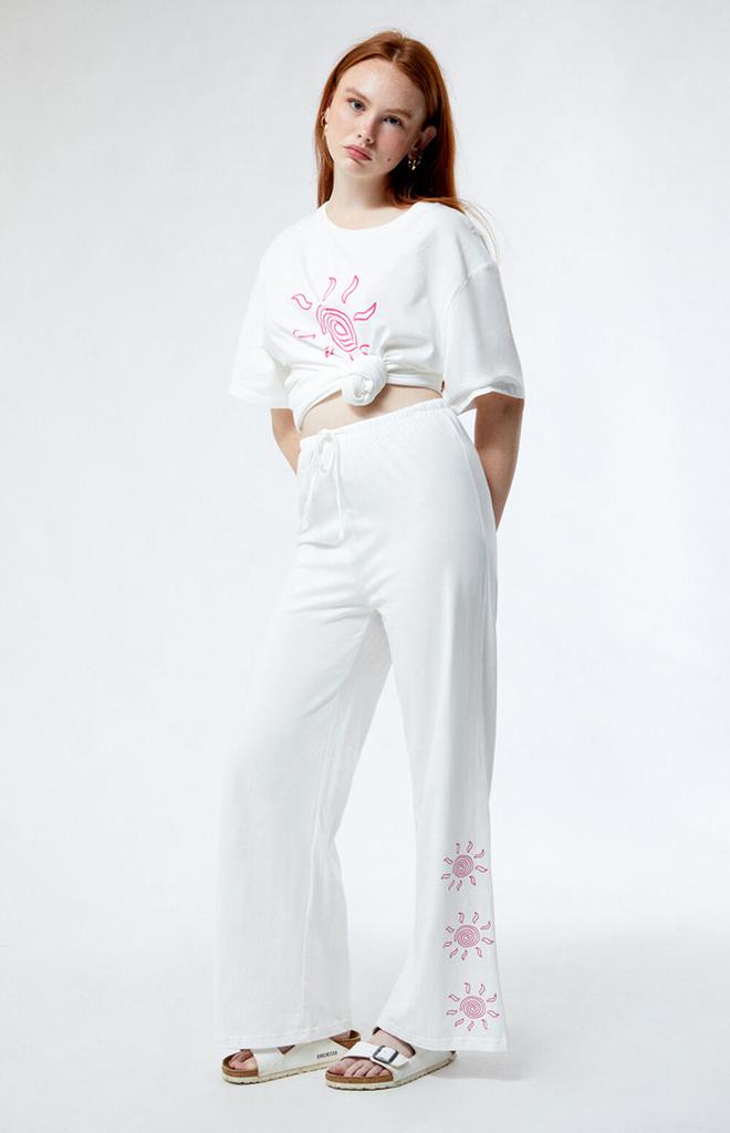 Charlie Holiday Eco Swirl Sun Flare Pants